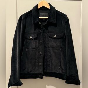 Freenote Cloth Classic Jacket Black Corduroy Large